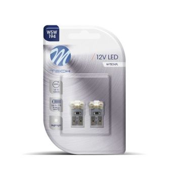 LED Glassockellampe Blister 12V Set à 2 Stk. (≙5W) LB069W