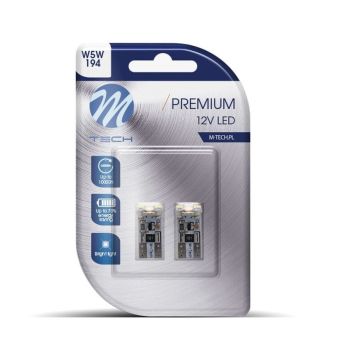 LED Glassockellampe Blister 12V Set à 2 Stk. (≙5W) LB329W