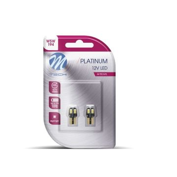 LED Glassockellampe Blister 12V Set à 2 Stk. (≙5W) LB806W