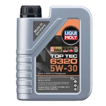 Huile de moteur 5W30, Top Tec 6320
