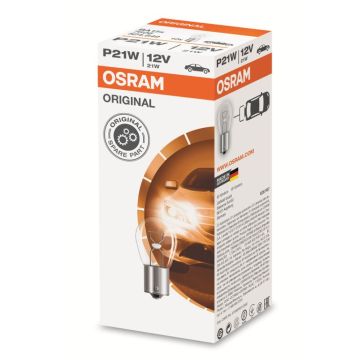 Autolampe OSRAM Glühlampe 12V 21Watt  BA15s