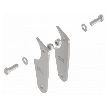 Support amortisseur de châssis KNOTT, droit, set