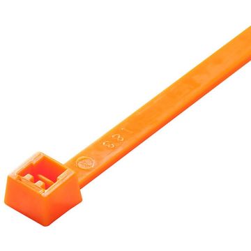 Kabelbinder, 380 x 7.8 mm, Farbe = orange