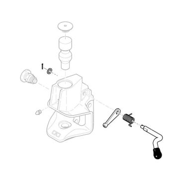 Kit de réparation du levier de verrouillage pour Rockinger