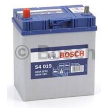 Batterie, 12 V 40 AH, LxBxH 187 x 127 x 227  + - S4019