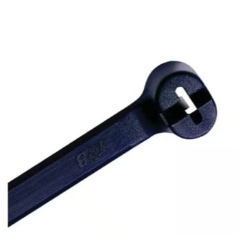 Kabelbinder mit Metallzunge, 186 x 4.8 mm, schwarz TY525MXR