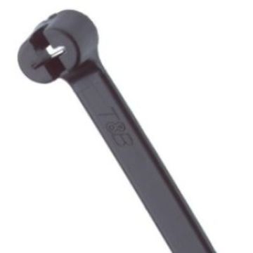 Kabelbinder mit Metallzunge, 281 x 3.6 mm, schwarz TY526MXR