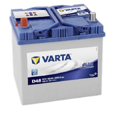 Batterie 12 V 60 AH, LxBxH 232 x 173 x 225  + - V4025