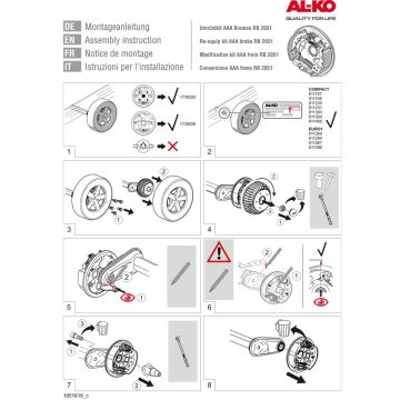 AL-KO Montageanleitung AAAPremium Brake RB2051