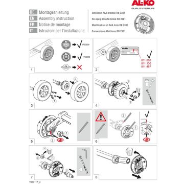 AL-KO Montageanleitung AAAPremium Brake RB2361