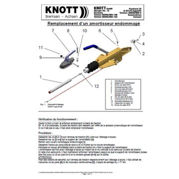 Notice de montage KNOTT