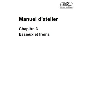 AL-KO Essieux et freins