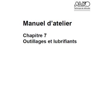 AL-KO Outillages et lubrifiants
