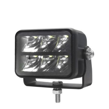 LED Arbeitsscheinw. 85x65x62, 12-24V Black Edition