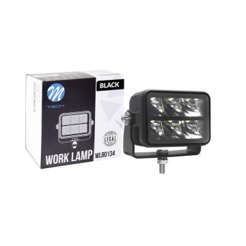 LED Arbeitsscheinw. 85x65x62, 12-24V Black Edition