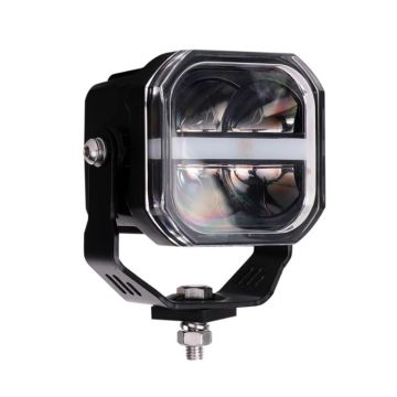 LED Arbeitsscheinw. Premium 76x76x73,  12- 48V